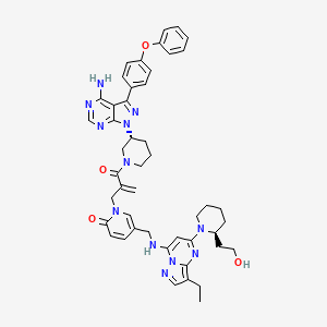 molecular formula C47H52N12O4 B12385670 Topoisomerase I inhibitor 11 