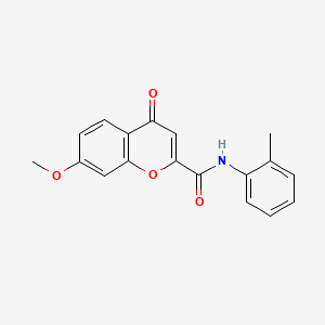 molecular formula C18H15NO4 B12385677 Anti-inflammatory agent 63 