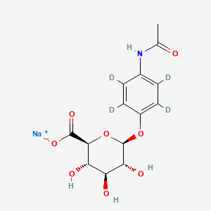 Acetaminophen glucuronide-d4