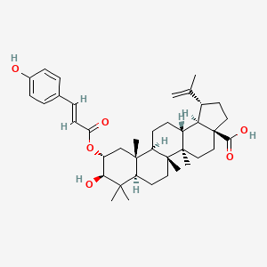 molecular formula C39H54O6 B12385694 2-O-E-p-coumaroyl alphitolic acid 