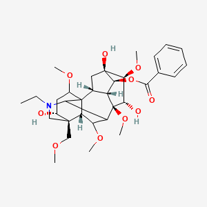 molecular formula C33H47NO10 B12385753 14-Benzoyl-8-O-methylaconine 