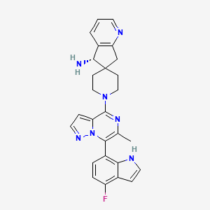 molecular formula C27H26FN7 B12385765 Shp2-IN-21 