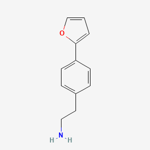 2-[4-(Furan-2-yl)phenyl]ethan-1-amine