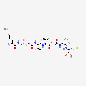 molecular formula C36H67N9O9S B12385784 H-Lys-Gly-Ala-Ile-Ile-Gly-Leu-Met-OH 