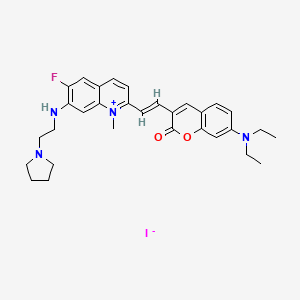 molecular formula C31H36FIN4O2 B12385796 pan-KRAS-IN-5 