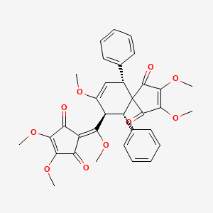 molecular formula C34H32O10 B12385799 Bi-linderone 