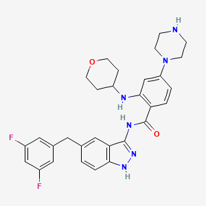 Entrectinib metabolite M5