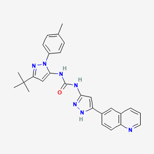 molecular formula C27H27N7O B12385820 Pyk2-IN-2 