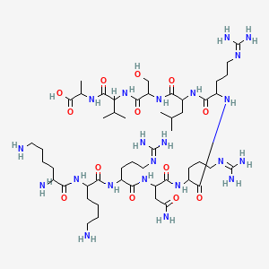 molecular formula C51H98N22O13 B12385890 SGKtide 