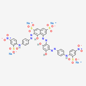 molecular formula C40H24N10Na4O19S4 B12385933 Acid Brown 58 