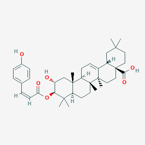 molecular formula C39H54O6 B12385989 3-O-cis-p-Coumaroylmaslinic acid 