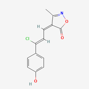 molecular formula C13H10ClNO3 B12386022 Cyp450-IN-1 