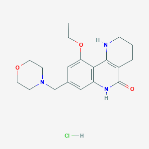 molecular formula C19H26ClN3O3 B12386113 Amelparib (hydrochloride) 