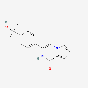 molecular formula C17H18N2O2 B12386128 Tankyrase-IN-5 