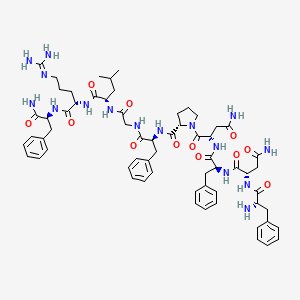 molecular formula C63H84N16O12 B12386166 Kiss2 peptide 