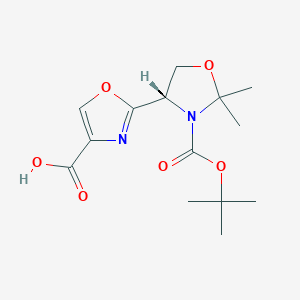 molecular formula C14H20N2O6 B12386190 L2H2-6OTD intermediate-2 