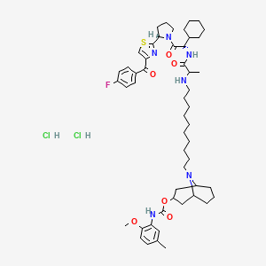 molecular formula C52H75Cl2FN6O6S B12386199 S2/IAPinh 