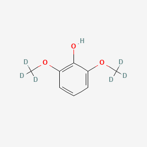 molecular formula C8H10O3 B12386243 2,6-Dimethoxyphenol-d6 