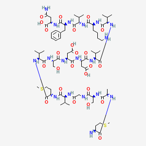 molecular formula C73H120N18O24S2 B12386364 S3 Fragment 