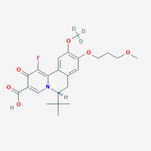 molecular formula C23H28FNO6 B12386369 HBV-IN-39-d3 