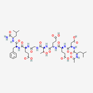 molecular formula C48H72N10O19 B12386376 Keap1-Nrf2 probe 