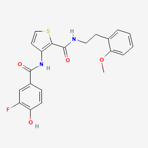 molecular formula C21H19FN2O4S B12386387 Hsd17B13-IN-27 