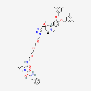 molecular formula C59H81N7O9 B12386393 PROTAC GDI2 Degrader-1 