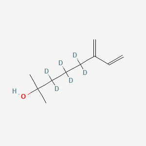 molecular formula C10H18O B12386408 Myrcenol-d6 