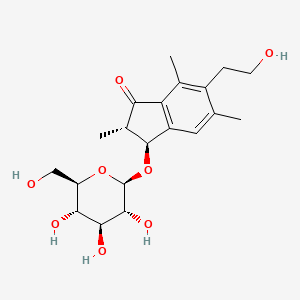 molecular formula C20H28O8 B12386414 Wallichoside 