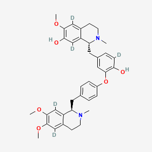 molecular formula C37H42N2O6 B12386450 Daurisoline-d5 