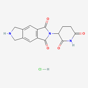 molecular formula C15H14ClN3O4 B12386498 Androgen receptor degrader-1 