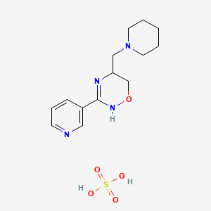 molecular formula C14H22N4O5S B12386526 Iroxanadine sulfate CAS No. 276690-61-0