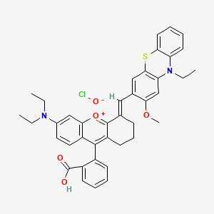 molecular formula C40H39ClN2O5S B12386534 Mito-Rh-S 