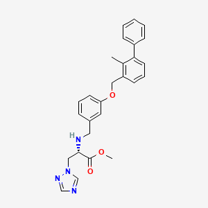 molecular formula C27H28N4O3 B12386596 Cyp51/PD-L1-IN-4 