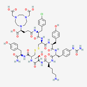 molecular formula C68H90ClN15O19S2 B12386615 Nodaga-LM3 