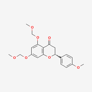 (r)-5,7-Bis(methoxymethoxy)-2-(4-methoxyphenyl) chroman-4-one