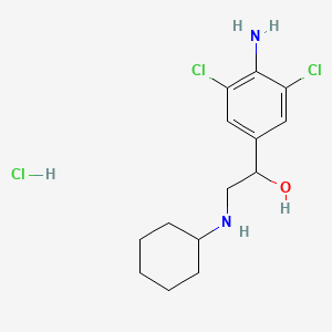 molecular formula C14H21Cl3N2O B12386623 Clenhexyl (hydrochloride) 