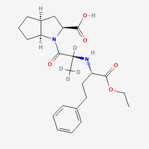 molecular formula C23H32N2O5 B12386632 Ramipril-d4 CAS No. 1132661-83-6