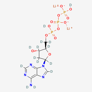 2'-Deoxyadenosine-5'-triphosphate-d14 (dilithium)