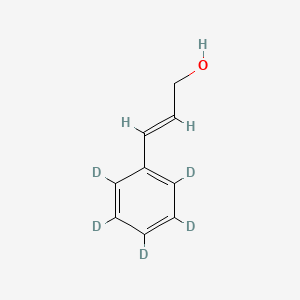 molecular formula C9H10O B12386666 Cinnamyl Alcohol-d5 