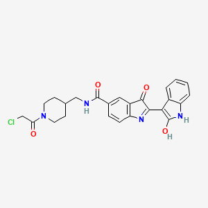 molecular formula C25H23ClN4O4 B12386673 Gpx4-IN-7 