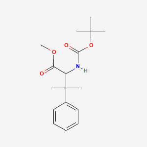 molecular formula C17H25NO4 B12386776 Taltobulin intermediate-11 