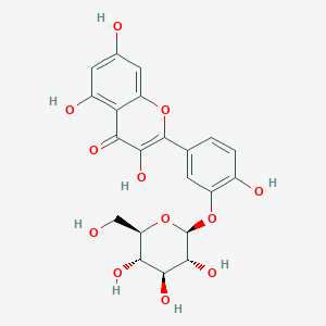 molecular formula C21H20O12 B12386778 Quercetin-3'-glucoside 