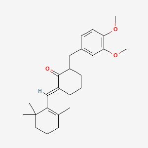 molecular formula C25H34O3 B12386817 Anti-inflammatory agent 77 