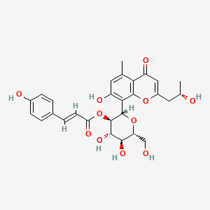 molecular formula C28H30O11 B12386826 2'-O-Coumaroyl-(S)-aloesinol 