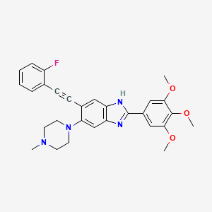 molecular formula C29H29FN4O3 B12386834 PI3K/Akt/mTOR-IN-4 