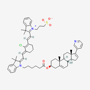 molecular formula C63H76ClN3O5S B12386840 Abi-DZ-1 