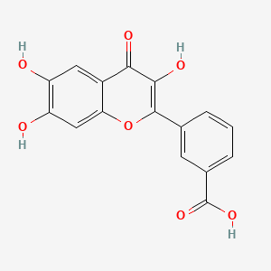 molecular formula C16H10O7 B12386847 IP6K2-IN-1 