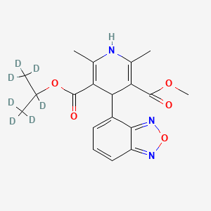 molecular formula C19H21N3O5 B12386875 Isradipine-d7 