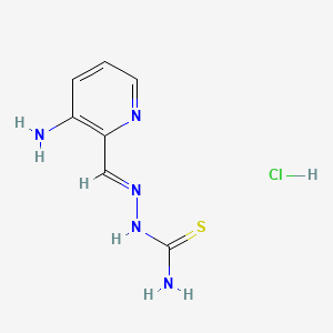 molecular formula C7H10ClN5S B12386889 Triapine (hydrochloride) 